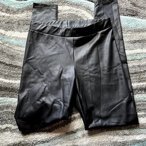Tasha Polizzi Faux Leather Leggings - M